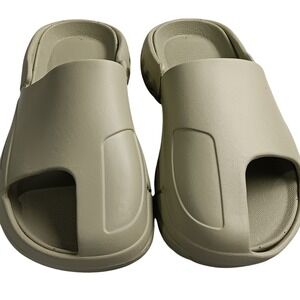 SIA Collective Somewhere In America Slides Men 6/7 Sage Green Foam Sandals Beach